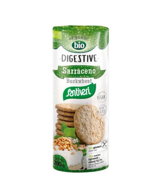 Délicieux Biscuits Digestifs Santiveri au Sarrasin 200g