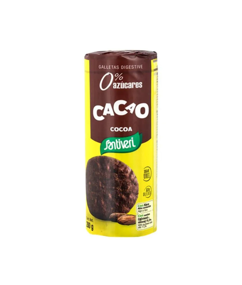 Biscuits Digestifs Santiveri au Cacao 200g