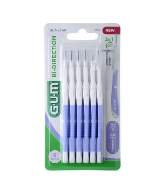 Brosses à dents: Gum Bi Direction XS 0,6MM 6 PCS