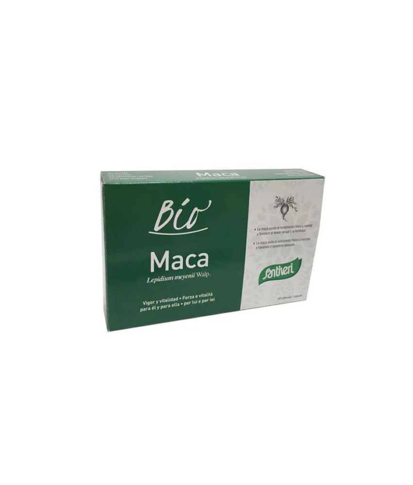 Santiveri Maca Plante 60 Gélules - Booster Naturel d'Énergie