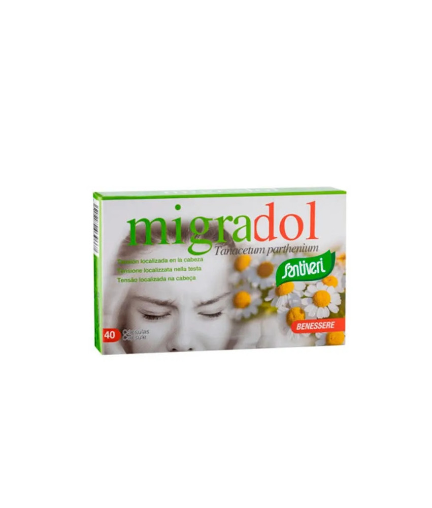 Santiveri Migradol Tanacetum: 40 Gélules pour soulager les migraines