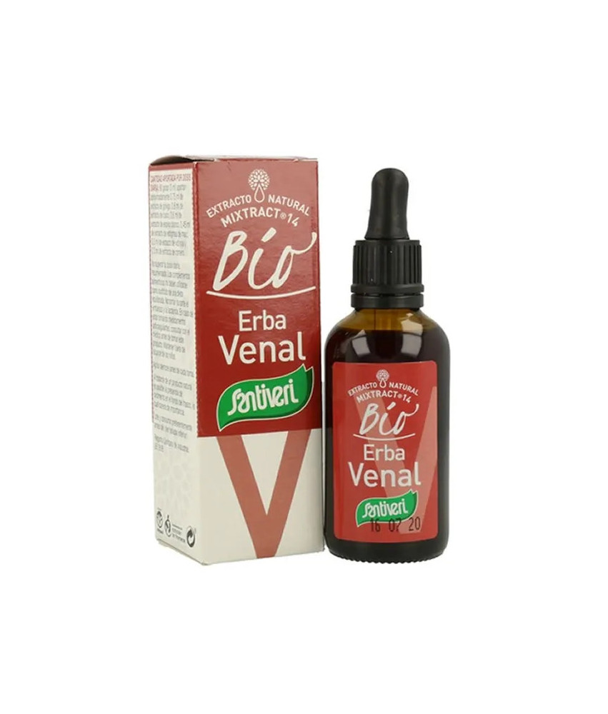 Santiveri Mixtract-14 Erbavenal Bio 50ml: solution naturelle pour les jambes légères