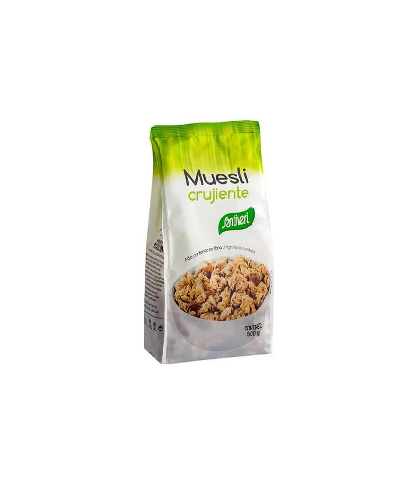Muesli croquant Santiveri 500g: Boostez vos matins!