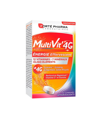 Boostez votre énergie avec Forté Pharma Multivit 4g!