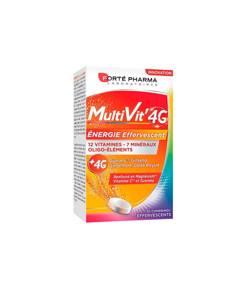 Boostez votre énergie avec Forté Pharma Multivit 4g!