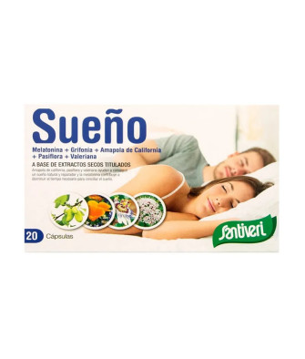 Améliorez votre sommeil avec Santiveri Sommeil 20 Capsules