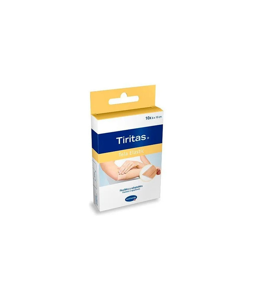 Pansements Elastiques Hartmann 6cmx1m 10 Unités pour Trousse de Premiers Secours