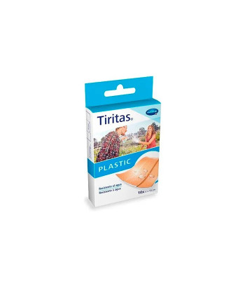 Plâtres Hartmann en Plastique 6x10cm - Lot de 10 pour Trousse de Premiers Secours