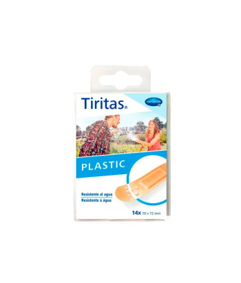 Plâtres Hartmann en Plastique 19x72mm - Kit de 14 Pansements