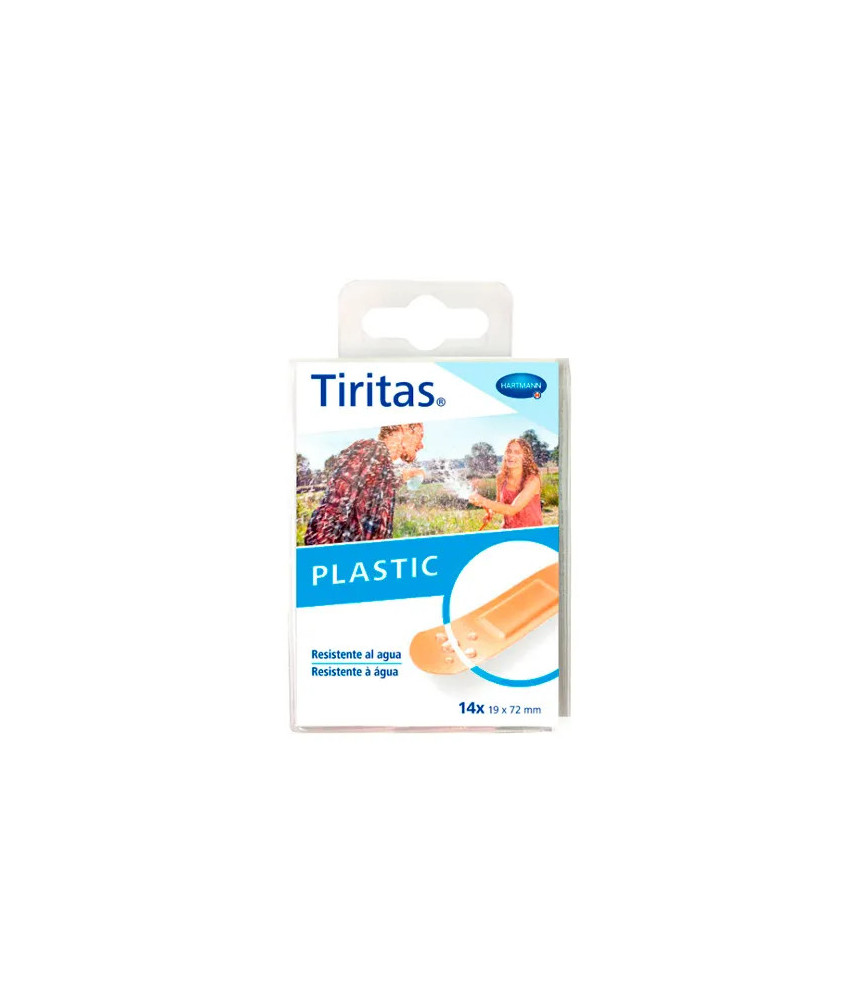 Plâtres Hartmann en Plastique 19x72mm - Kit de 14 Pansements