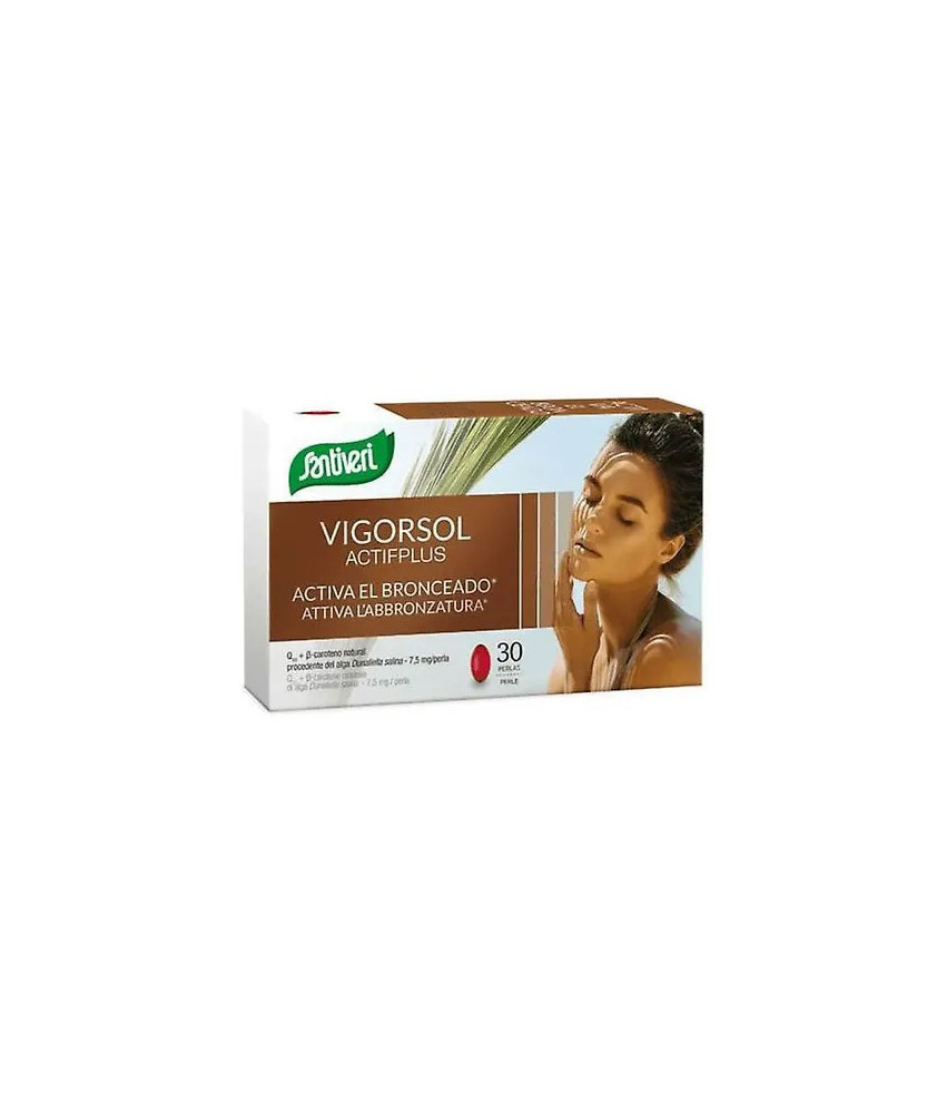 Santiveri Vigorsol Actifplus: 30 perles énergisantes