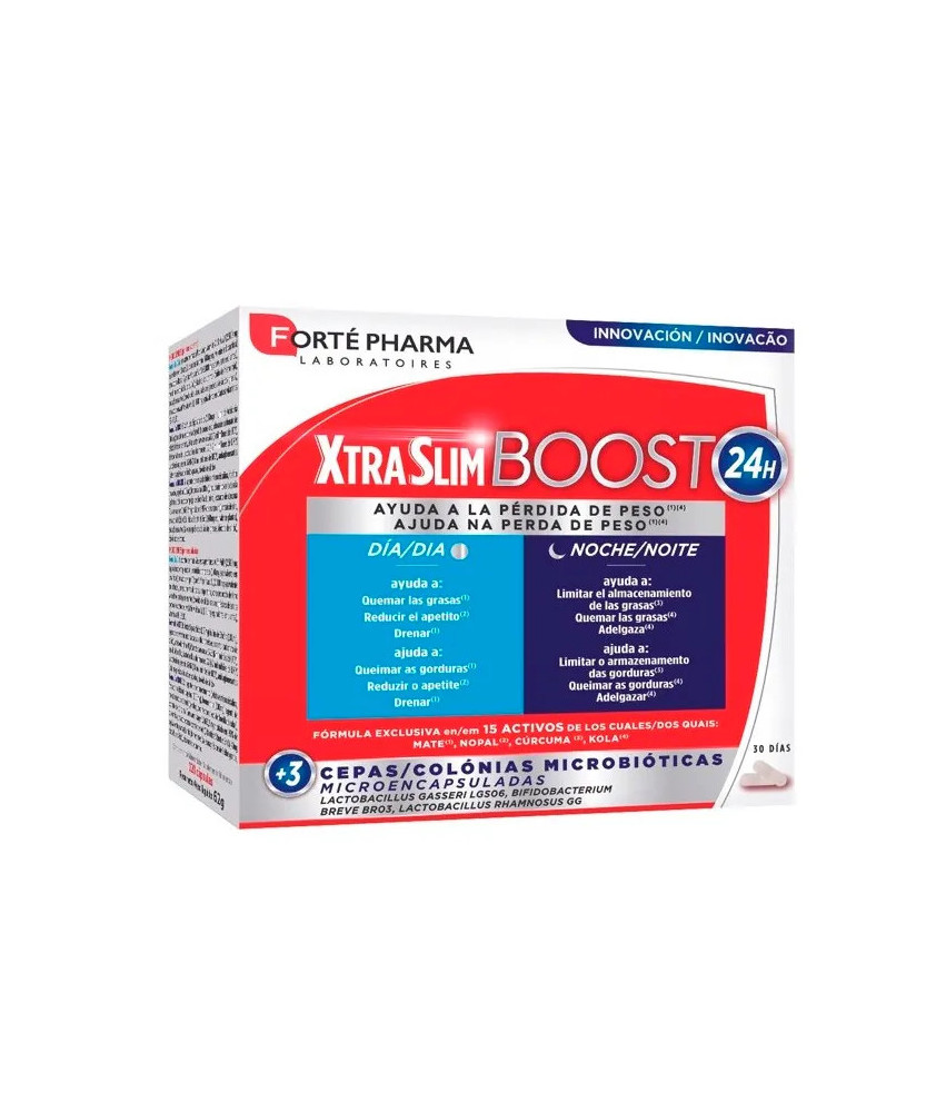 Forté Pharma Xtraslim Boost 120 Capsules - Brûleur de graisse efficace