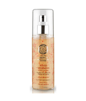 Vitamines Éclatantes pour Cheveux et Corps Natura Siberica 125ml