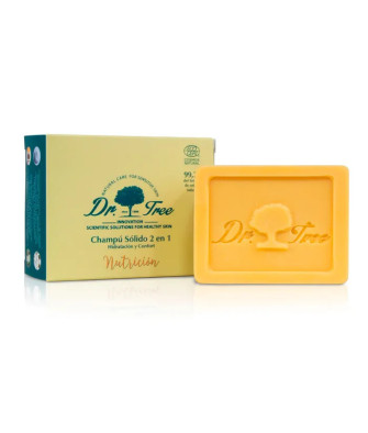 Shampooing solide 2 en 1 Dr. Tree Nutri 75g