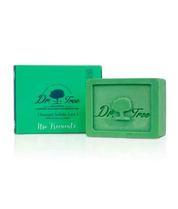 Shampooing Solide 2-en-1 Dr. Tree Frequent Use 75g