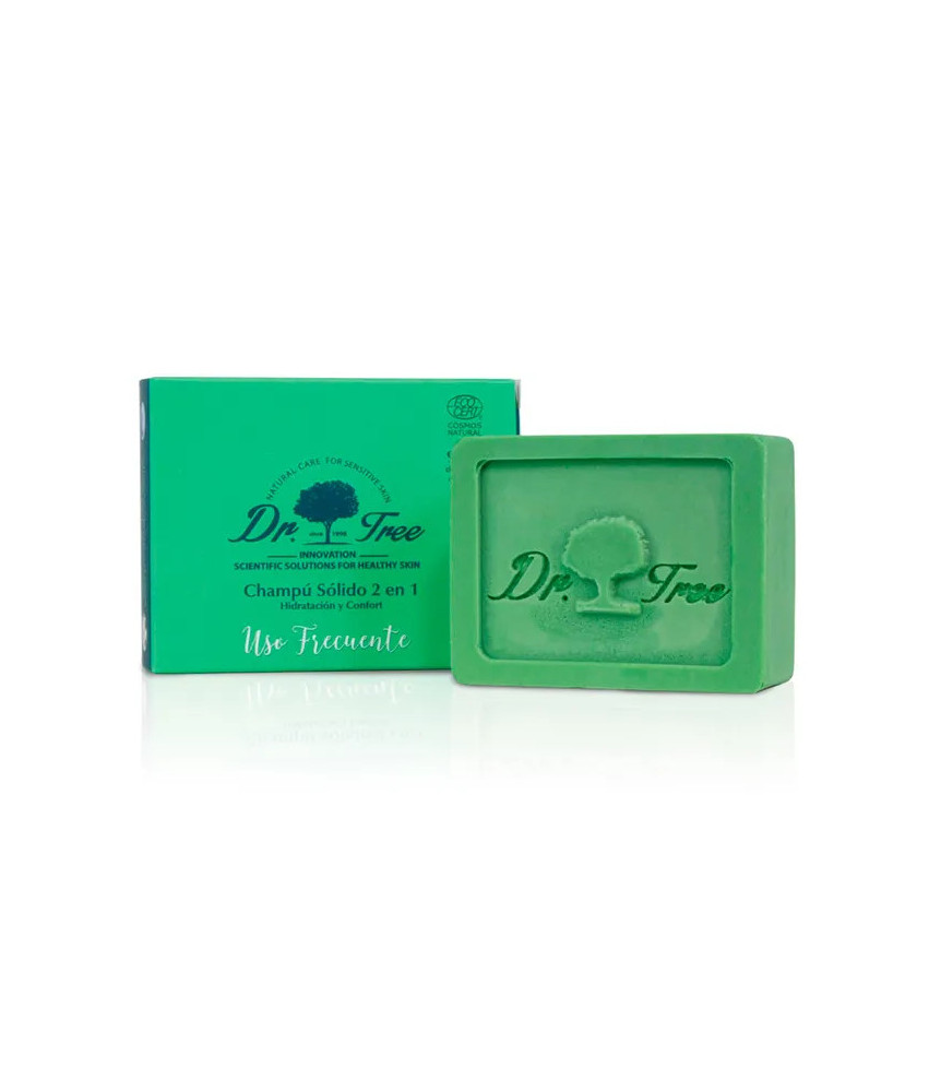 Shampooing Solide 2-en-1 Dr. Tree Frequent Use 75g