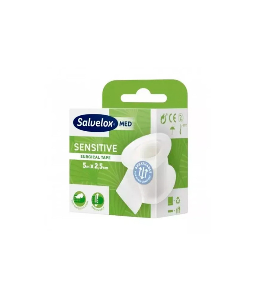 Rubans chirurgicaux Salvelox Med Sensitive: 10U de haute qualité