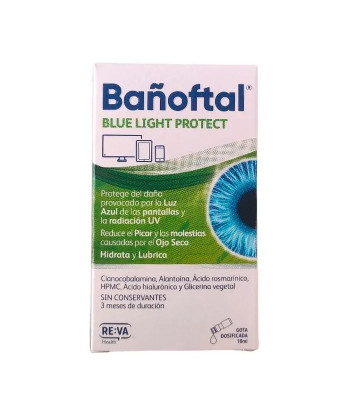 Protégez vos yeux avec Bañoftal Protect Lumière Bleue