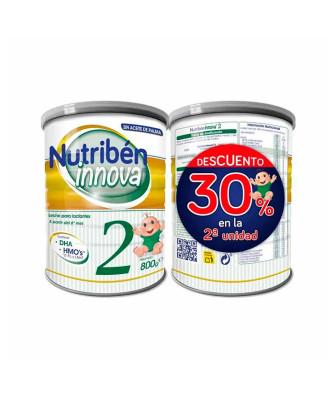 Nutriben Duplo Innova 2x800g - Nutrition complète pour bébé
