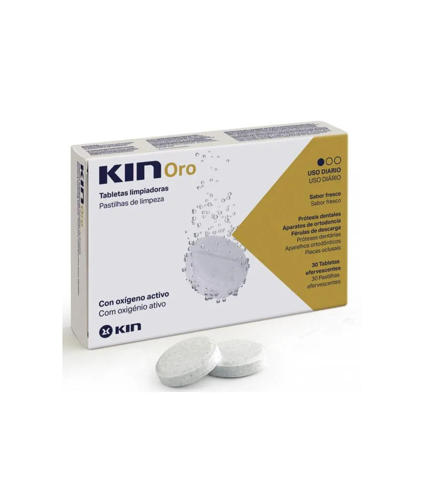 Pastilles effervescentes Kin Oro 30U