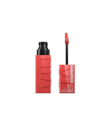 Rouge à lèvres liquide Maybelline Superstay Vinyl Ink 15-Peachy