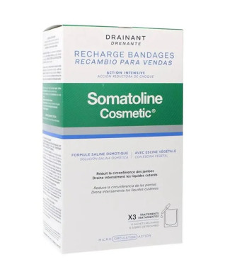 Bande de Drainage Rechargeable Anti-Choc - 6 unités