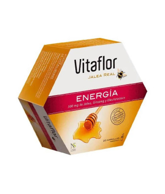 Boostez votre énergie avec Vitaflor Gelée Royale 20 Fioles