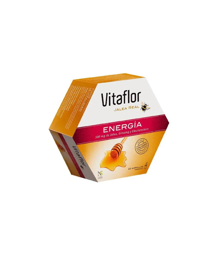 Boostez votre énergie avec Vitaflor Gelée Royale 20 Fioles