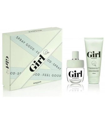 Coffret Rochas Girl Eau De Toilette 60ml - 2 Produits