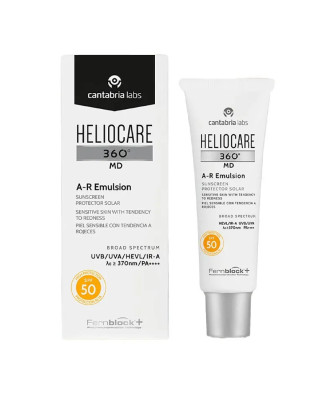 Protection solaire totale avec Heliocare 360º Md A-R Emulsion Spf50+