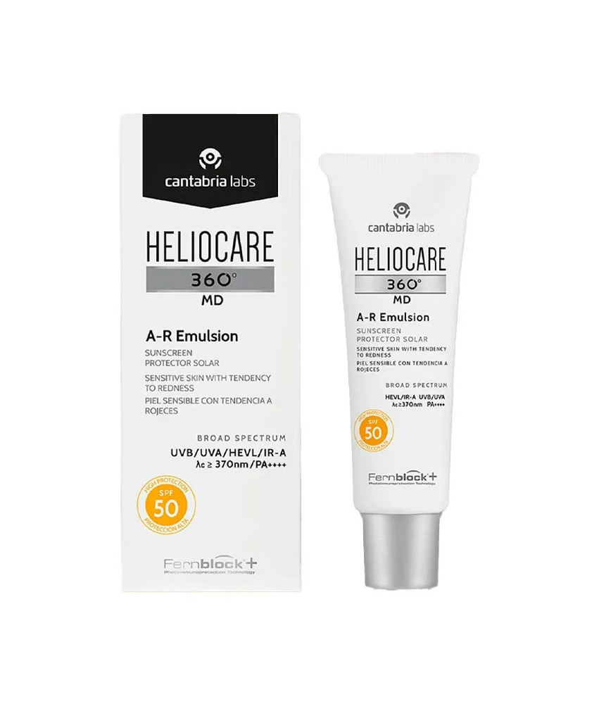 Protection solaire totale avec Heliocare 360º Md A-R Emulsion Spf50+