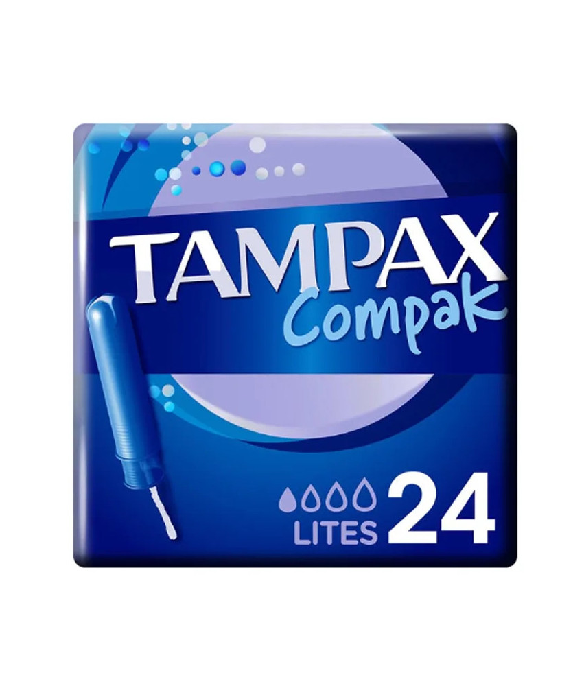 Tampax Compak Lite 24 Unités: Confortable et discret