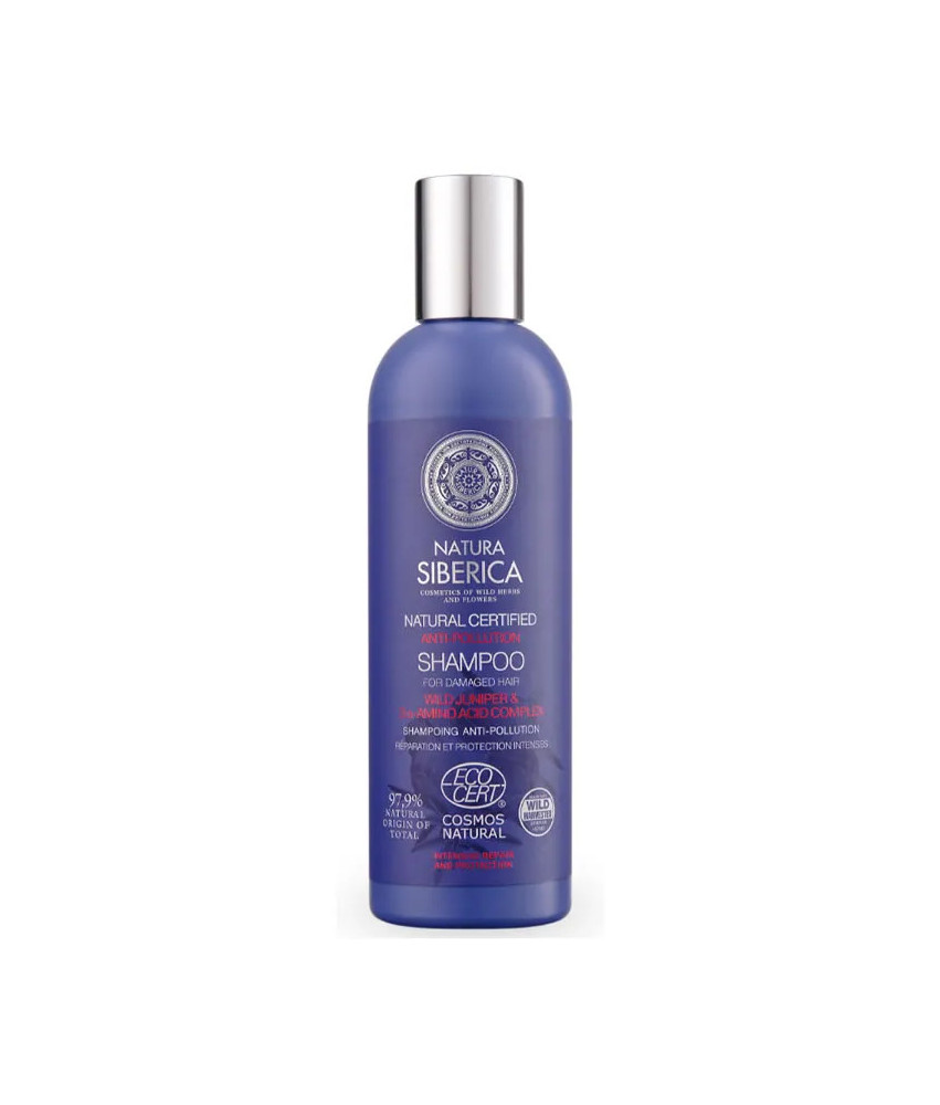 Shampooing Anti-Pollution Naturel Certifié Natura Siberica 270ml