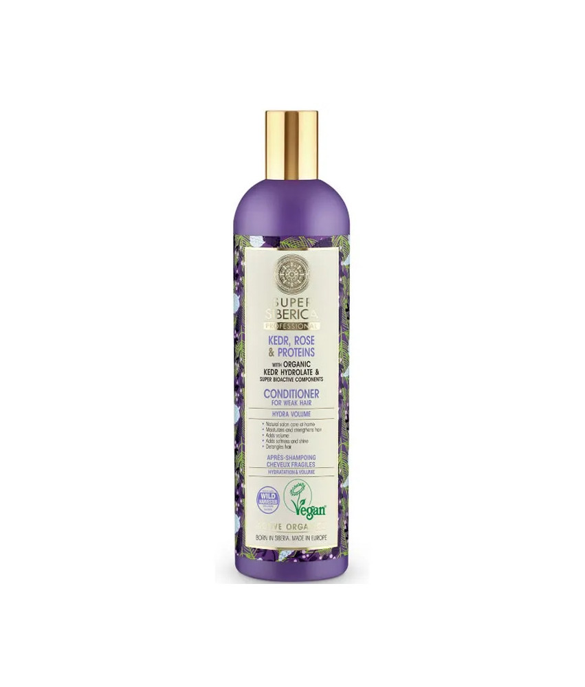 Après-shampoing Natura Siberica Hydra Volume 400ml