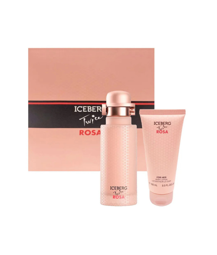 Parfum Iceberg Twice Rosa 125ml + Lotion 100ml