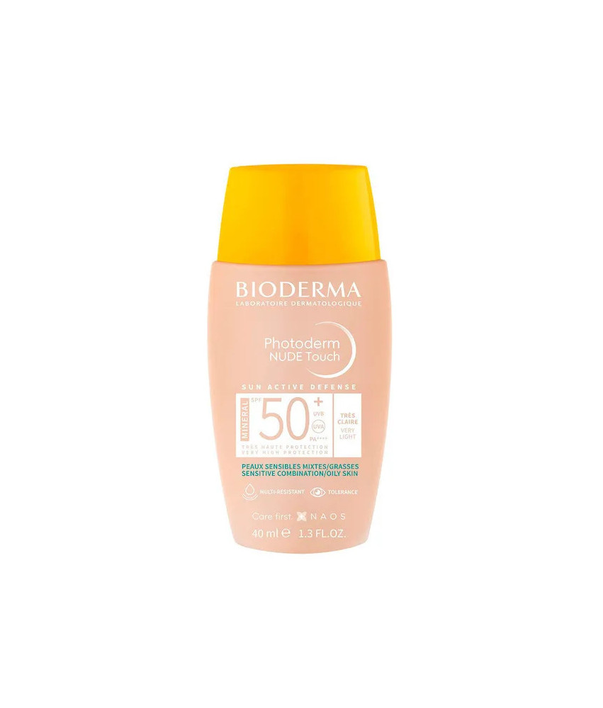Protection solaire teintée très claire Bioderma Photoderm Nude 40ml