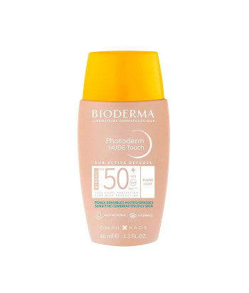 Maquillage solaire Bioderma Photoderm Nude Claire 40ml