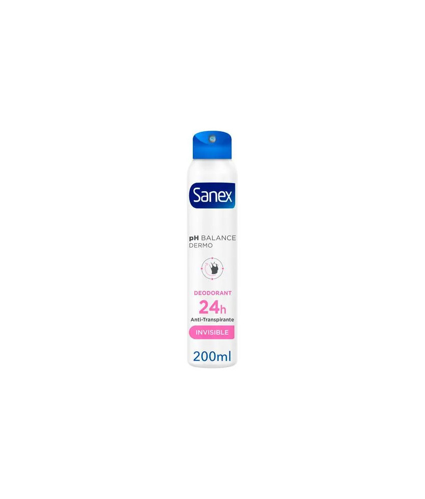 Déodorant Sanex Invisible Spray 200 - Protection invisible