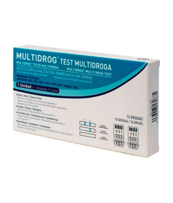 Kit de dépistage de drogues: Test Multidrogues avec Urine 10 Drogues