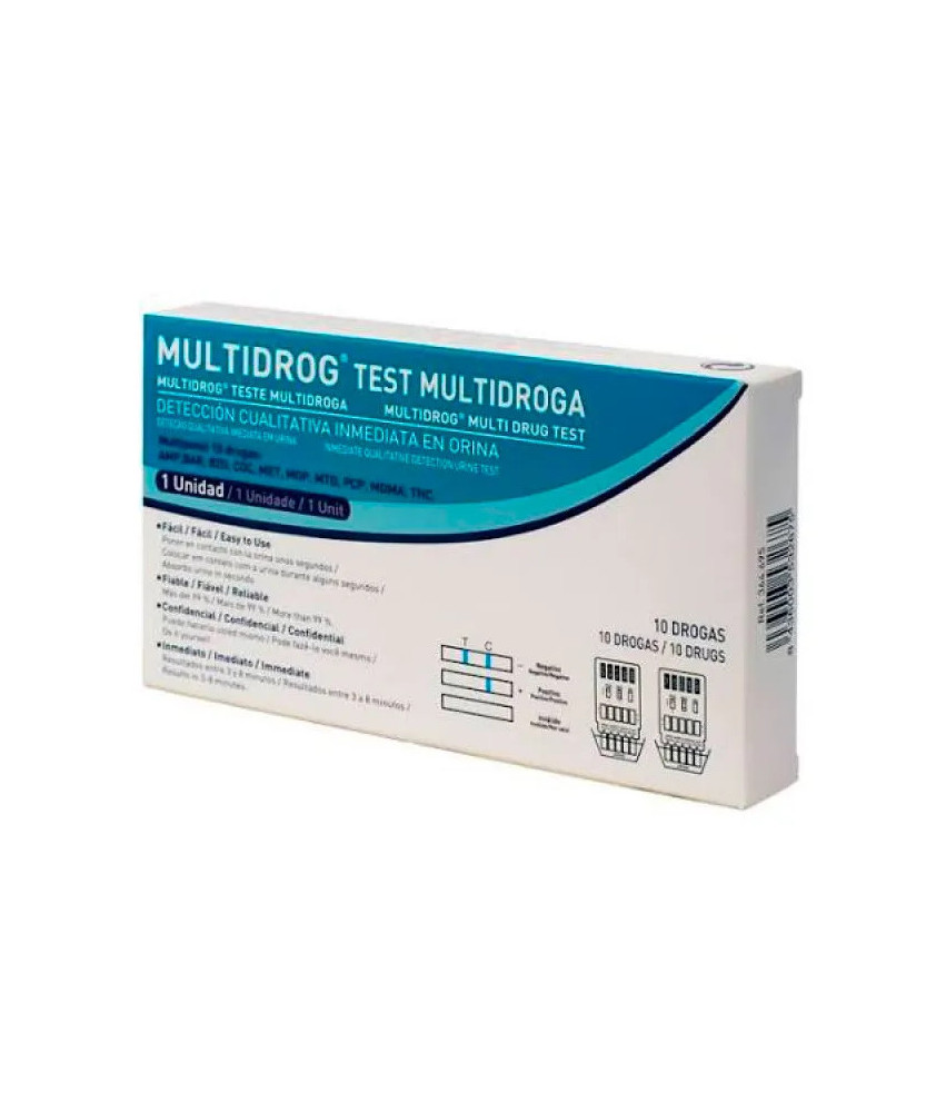 Kit de dépistage de drogues: Test Multidrogues avec Urine 10 Drogues