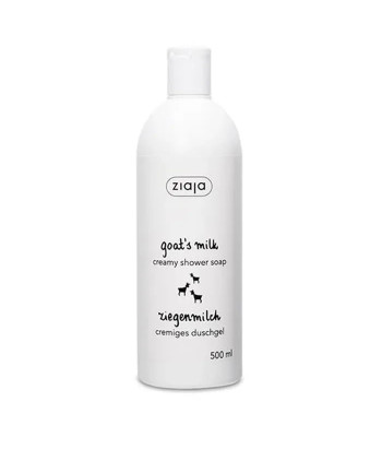 Gel Crémeux de Bain Ziaja au Lait de Chèvre 500ml