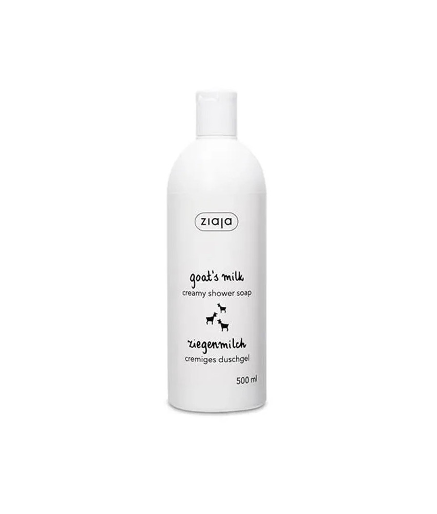 Gel Crémeux de Bain Ziaja au Lait de Chèvre 500ml