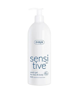 Nettoyez en douceur: Gel Ziaja Sensitve pour Visage et Corps 400ml