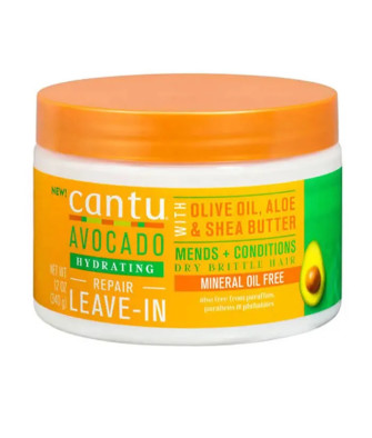 Cantu Avocado Hydrating Repair Leave-In 340g - Soin capillaire hydratant