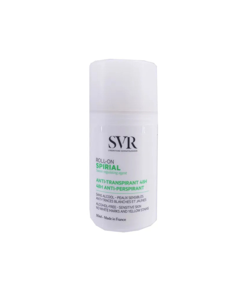 Déodorant SVR Spirial Roll-on 50ml pour Hygiène Corporelle