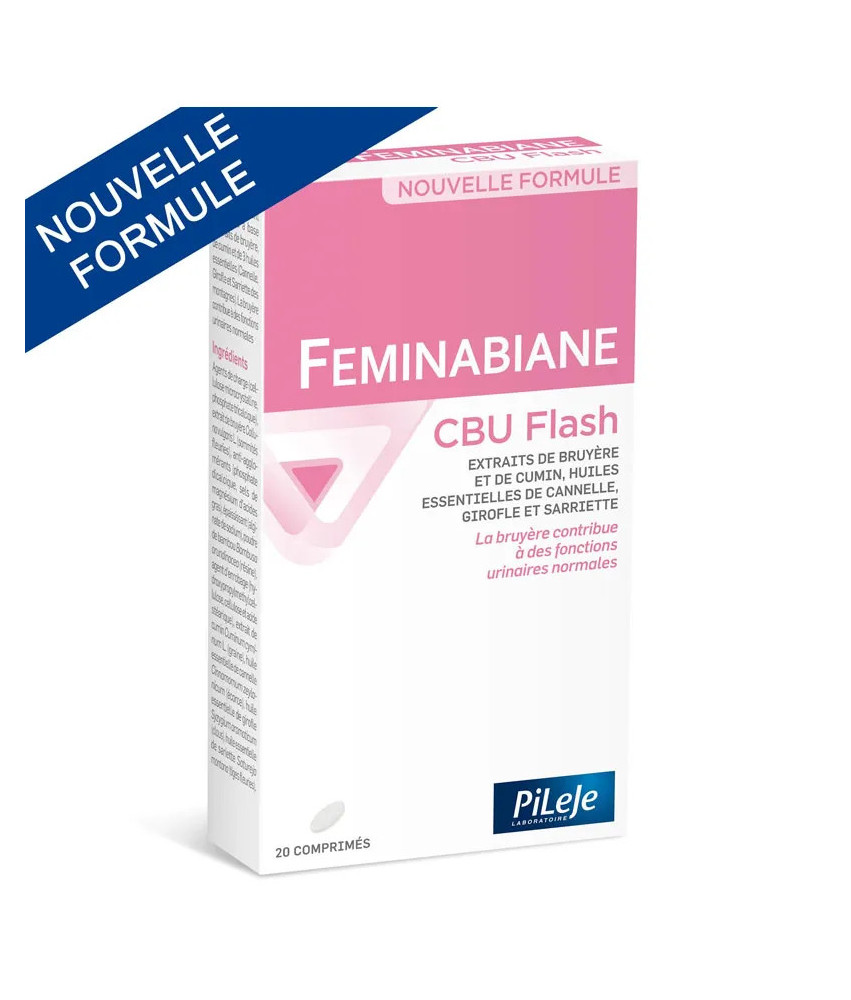 Pileje Féminabiane C.U.Flash - Boostez votre confort urinaire