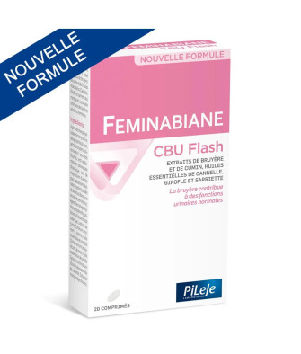 Pileje Féminabiane C.U.Flash - Boostez votre confort urinaire