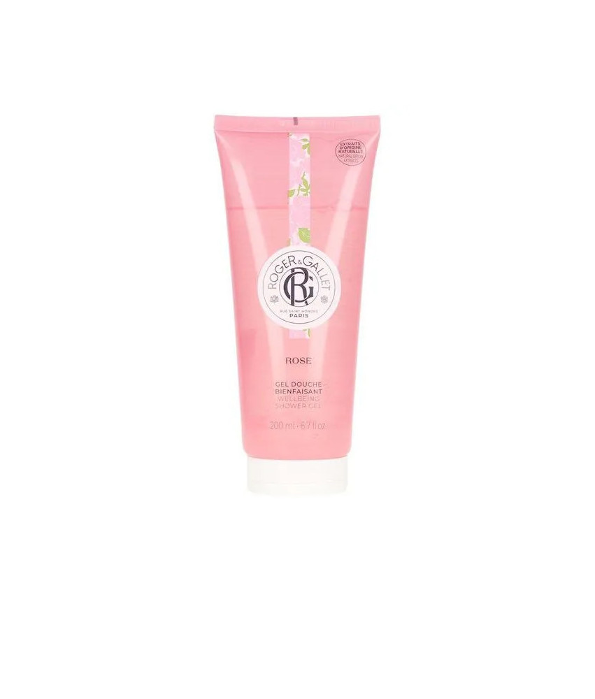 Gel douche apaisant Roger&Gallet Rose 200ml
