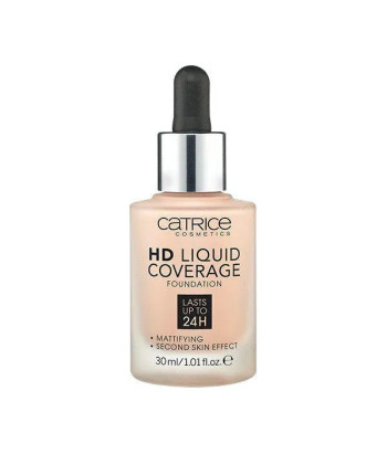 Fond de teint liquide longue tenue Catrice HD 24h Rose Beige 30ml
