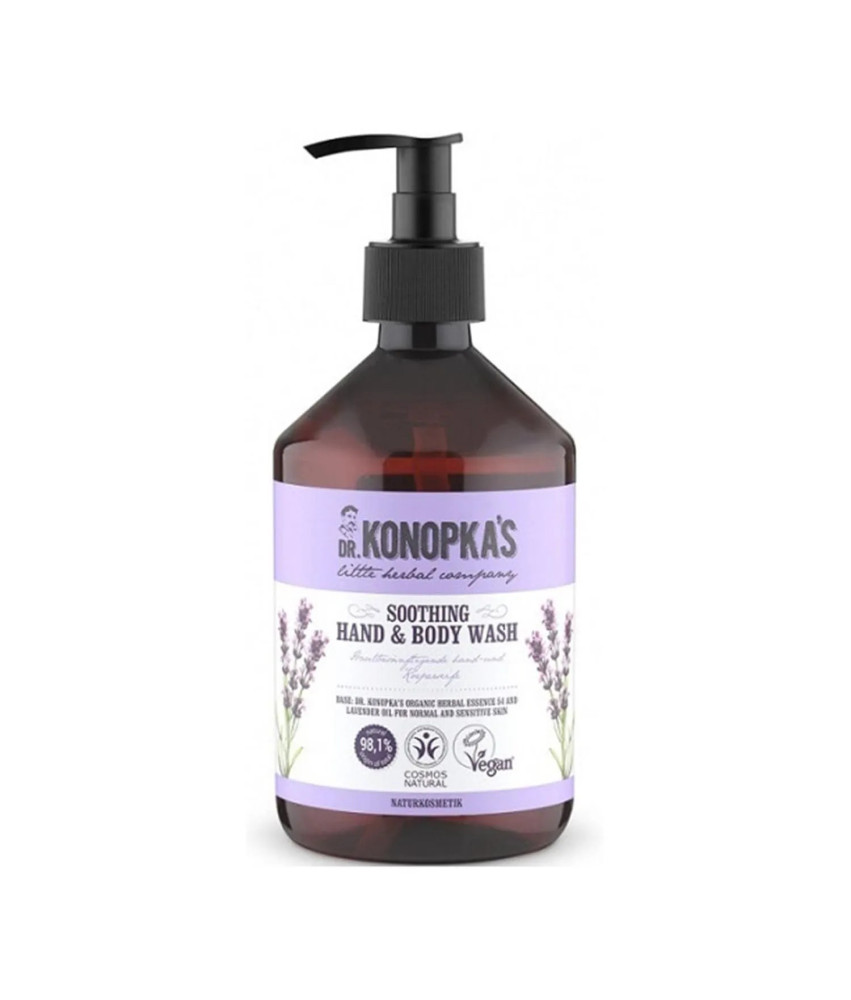 Soothing Gel Dr. Konopka's pour Corps et Visage 500ml